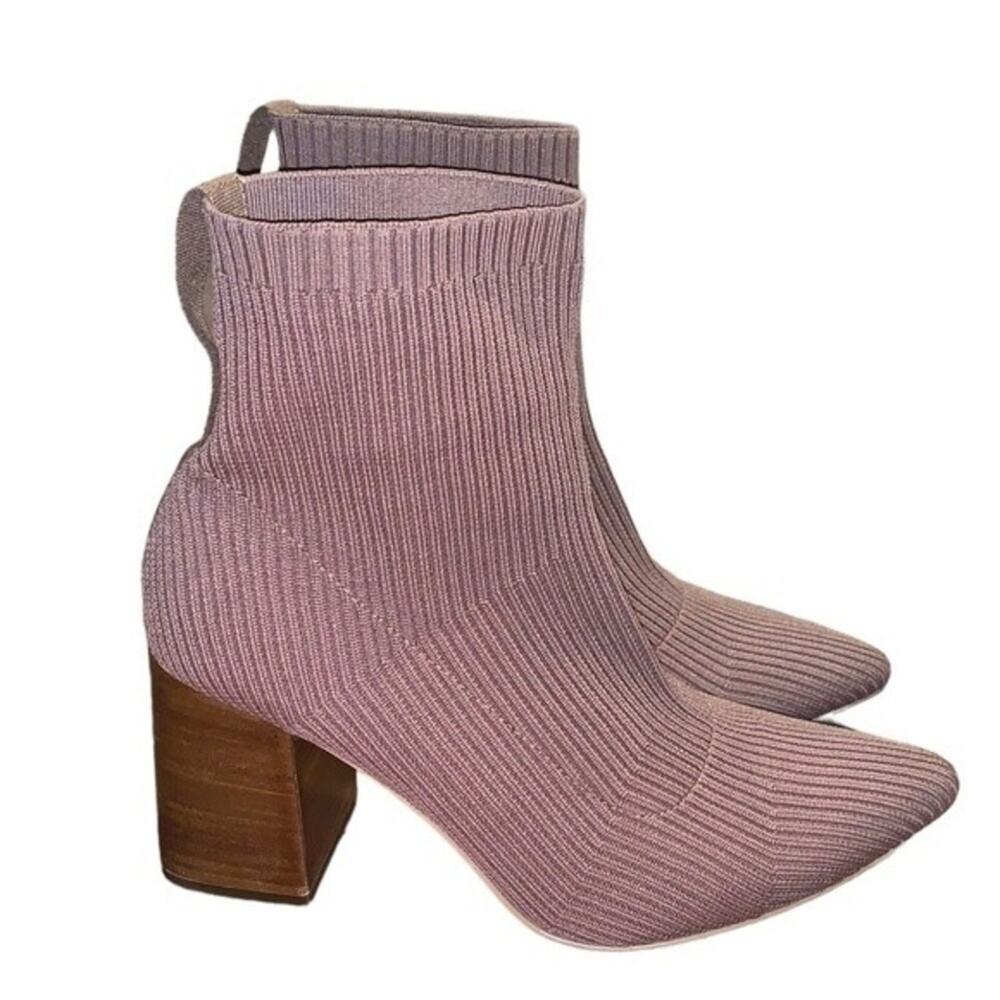 Steven New York Boots Nichol Cognac Sock Bootie Size‎ 10